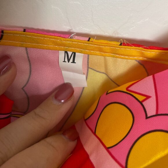 Summer Abstract Geo Geometric Spring Tropical Vaca Vacation Classy Girly Dress - Picture 4 of 6